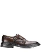Officine Creative Oxford Monk Strap Shoes - Brown
