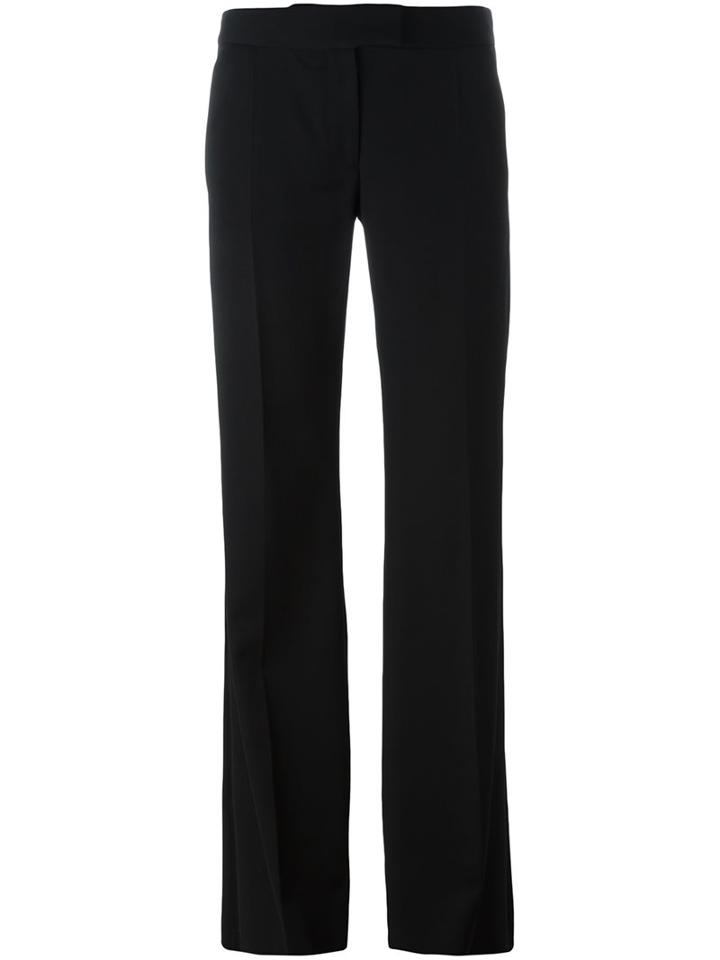 Stella Mccartney Wide Leg Pants, Women's, Size: 44, Black, Viscose/wool