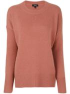 Theory Karenia Jumper - Pink & Purple