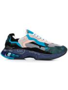 Premiata Sharky Low-top Sneakers - Blue