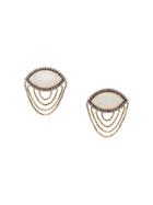 Sorellina 18kt Yellow Gold Axl Draped Fringe Mother Of Pearl And