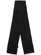 Diesel Crystal Embellished Scarf - Black