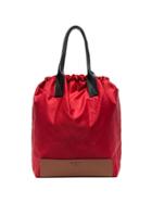 Marni Drawstring Tote Bag - Red