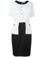 Chanel Pre-owned Monochrome Dress - White