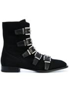 Cesare Paciotti Buckled Boots - Black