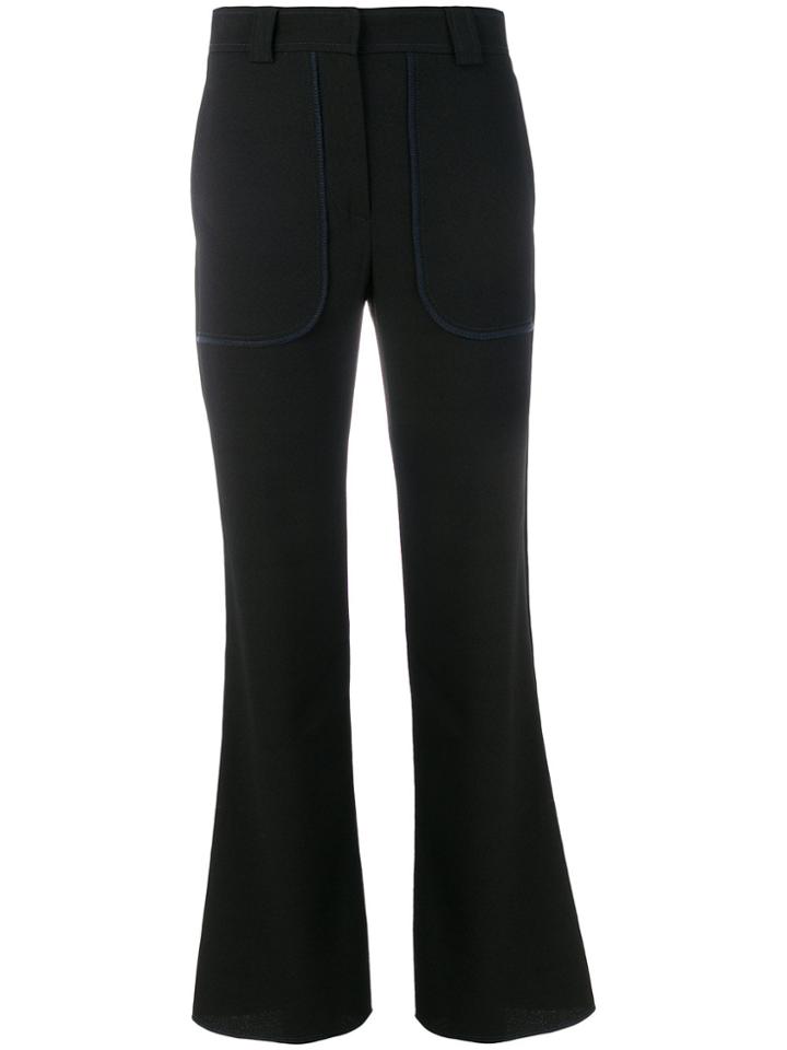 See By Chloé Straight Trousers - Black