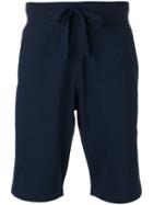 Polo Ralph Lauren Logo Embroidered Track Shorts, Men's, Size: Small, Blue, Cotton/polyester/viscose