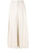 Roland Mouret Lenark Culottes - Neutrals