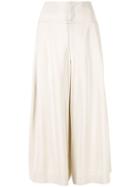 Roland Mouret Lenark Culottes - Neutrals