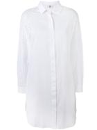 Twin-set - Cutout Sleeve Dress - Women - Cotton - S, White, Cotton