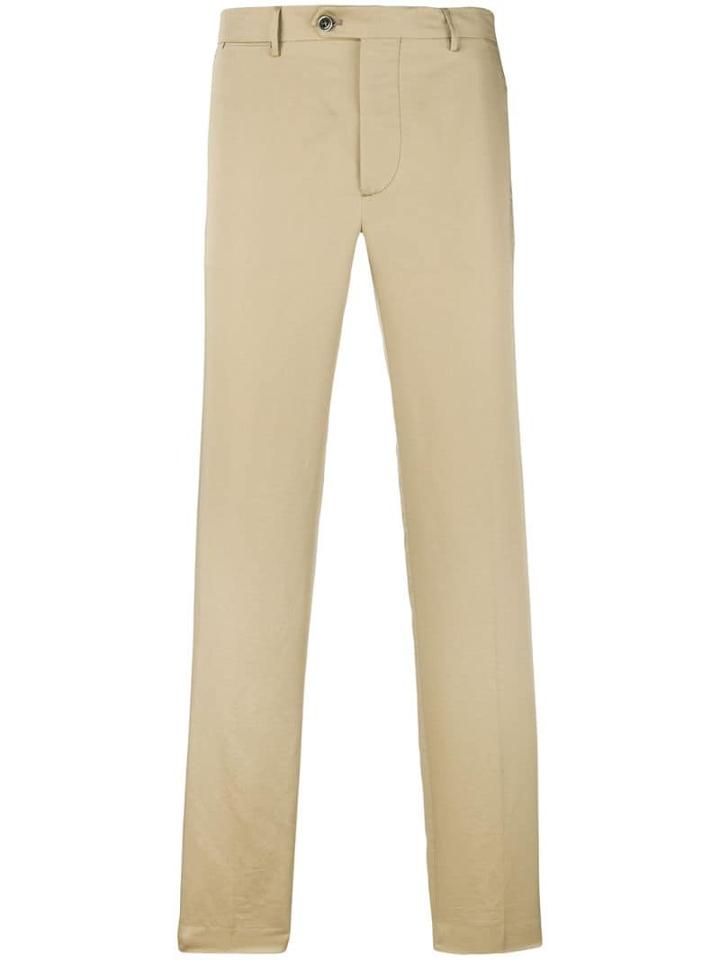 Berwich Slim-fit Trousers - Neutrals