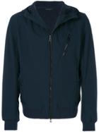 Belstaff Rib Trimmed Hoodie - Blue