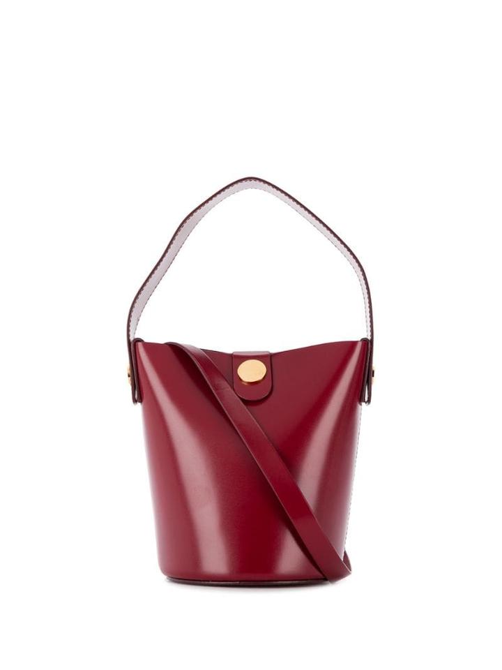 Sophie Hulme Nano Swing Bucket Bag - Red