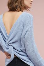Issey Miyake Draped Knitted Top - Black