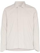 Descente Allterrain Concealed Zip Front Jacket - Neutrals