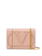 Valentino Valentino Garavani Go Logo Shoulder Bag - Neutrals
