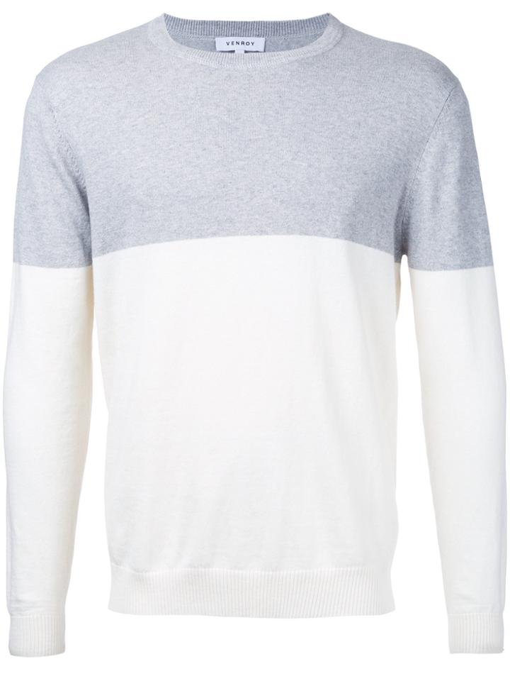 Venroy Crewneck Jumper - Grey