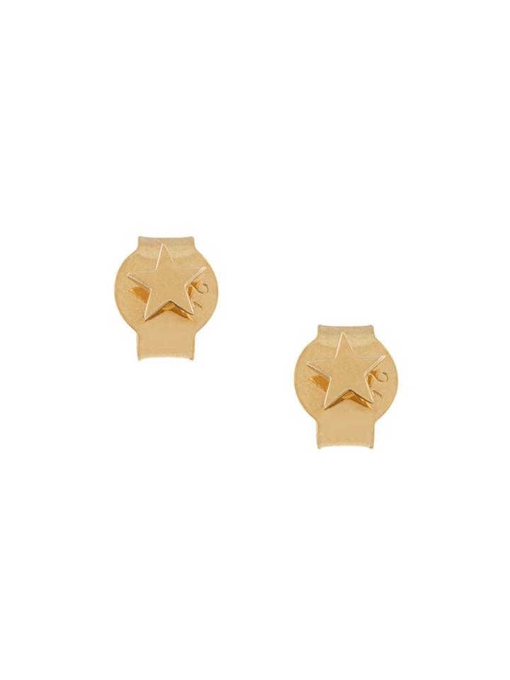 Meadowlark Star Micro Stud Earrings - Metallic