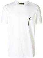 Diesel Black Gold Print Short-sleeve T-shirt - White