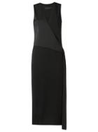 Giuliana Romanno Wrap Dress, Women's, Size: 38, Black, Polyester