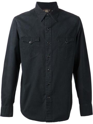 Rrl Western Shirt - Black