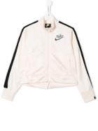 Nike Kids Teen Side Stripe Track Jacket - White