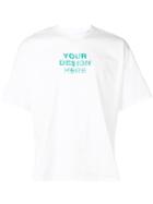 Doublet Your Design Here T-shirt - White