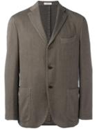 Boglioli Two Button Blazer, Men's, Size: 54, Nude/neutrals, Cotton/spandex/elastane/cupro