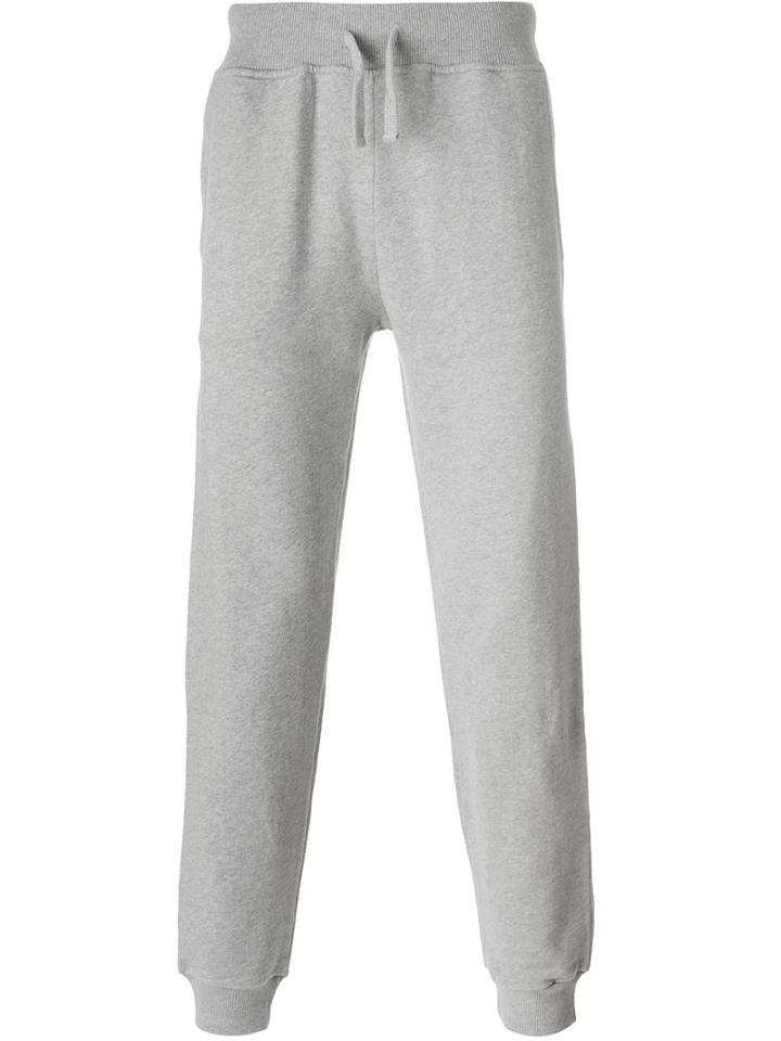 Hydrogen Embroidered Skull Sweat Pants, Men's, Size: Xl, Grey, Cotton