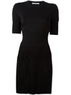 Givenchy Technical Pleated Dress, Women's, Size: Medium, Black, Spandex/elastane/viscose/polyimide