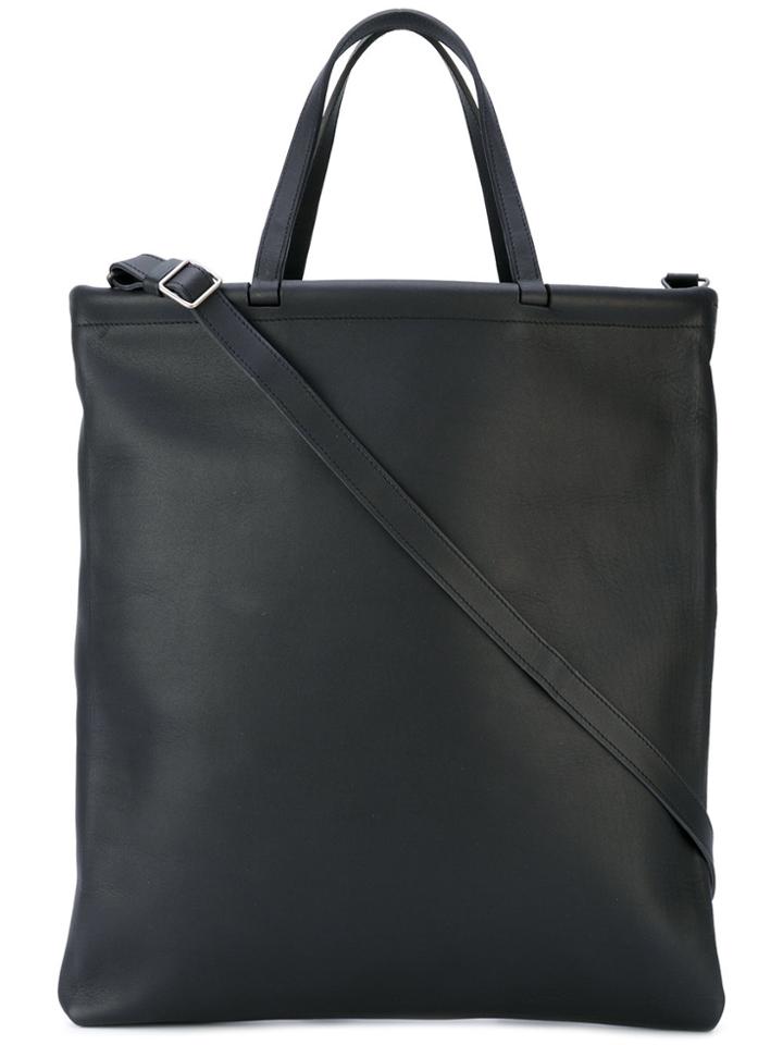 Isaac Reina 'tube' Tote Bag - Black