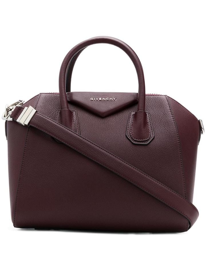 Givenchy Small Antigona Tote Bag - Red