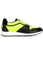 Philipp Plein Neon Wave Sneakers, Men's, Size: 45, Black, Calf Leather/rubber