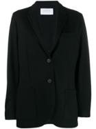 Harris Wharf London Long Sleeve Knitted Blazer - Black