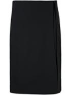 Just Female Side Slit Straight Skirt