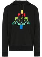 Marcelo Burlon County Of Milan Kappa Logo Embroidered Cotton Blend
