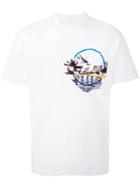 Prada Chest Pocket Print T-shirt, Men's, Size: Xxl, White, Cotton