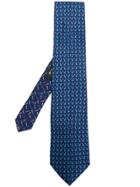 Etro Rabbit Print Tie - Blue