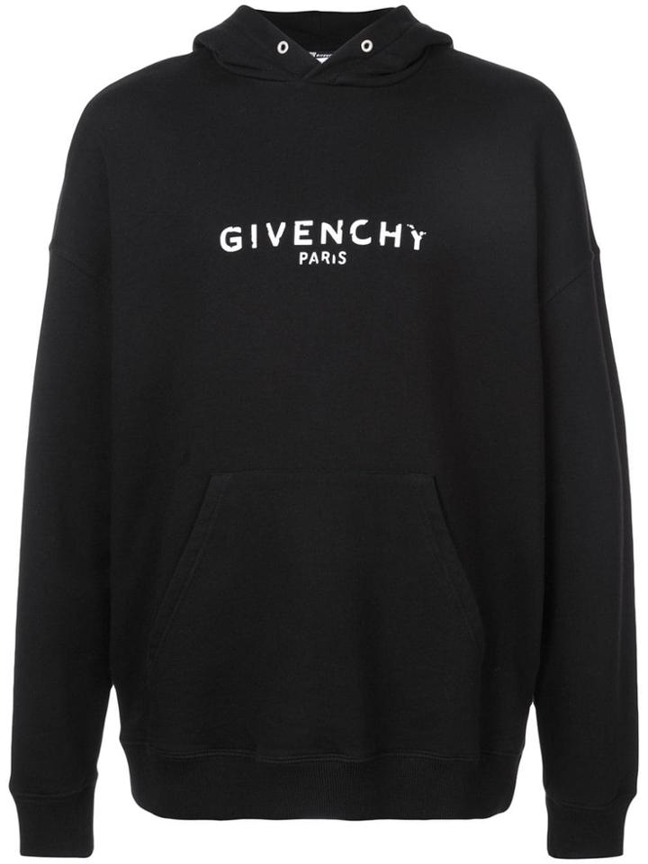 Givenchy Paris Vintage Hoodie - Black
