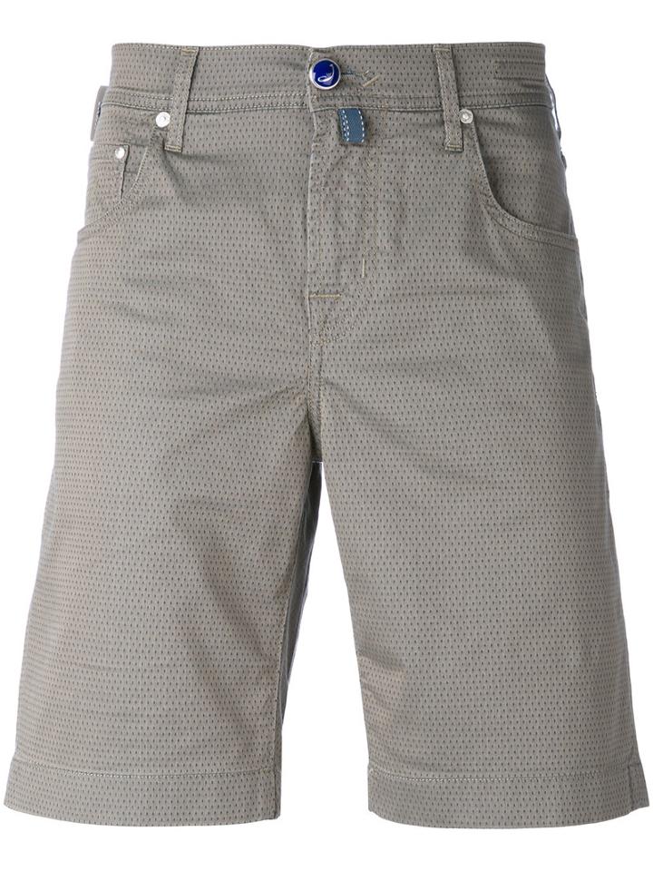 Jacob Cohen - Poi Confort Shorts - Men - Cotton/spandex/elastane - 33, Green, Cotton/spandex/elastane