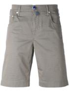 Jacob Cohen - Poi Confort Shorts - Men - Cotton/spandex/elastane - 33, Green, Cotton/spandex/elastane
