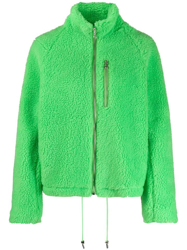 Marine Serre Marine Serre - Woman - Mouton Jacket - Green