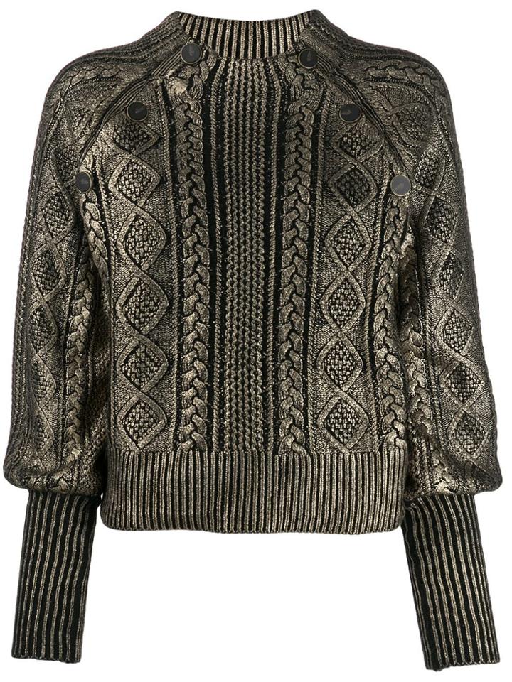 Veronica Beard Cable Knit Jumper - Black
