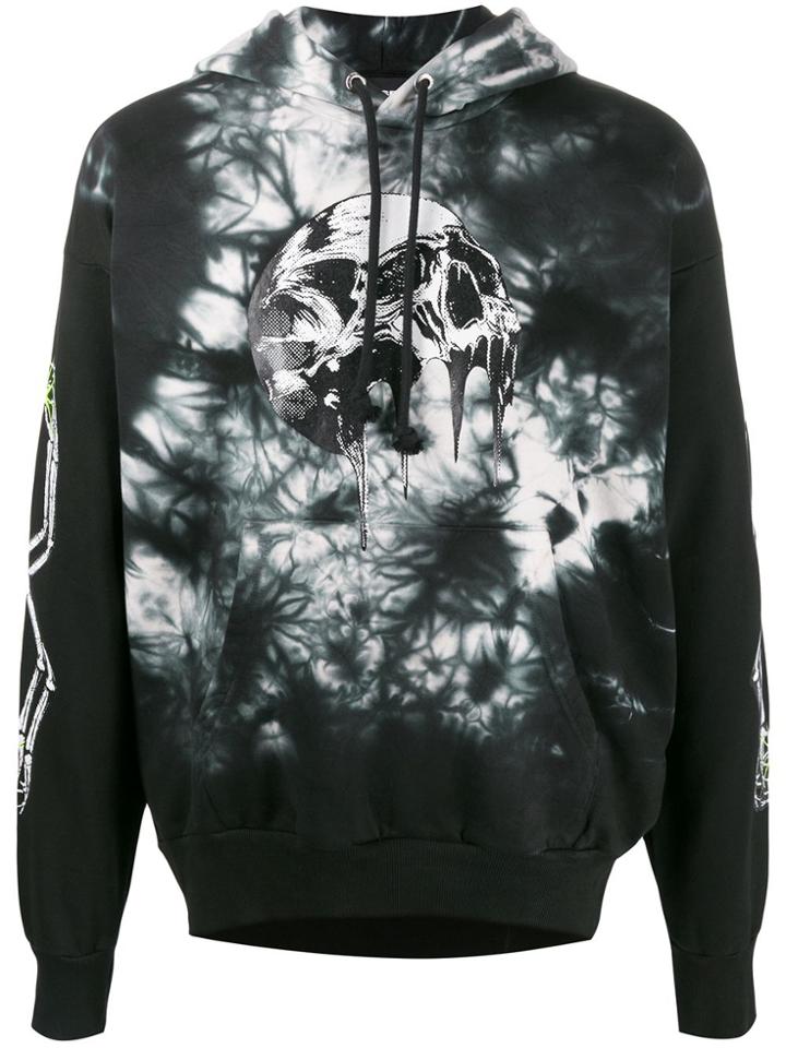 Diesel S-alby-y Tie-dye Hoodie - Black