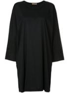 Nehera Wide Sleeve Midi Dress - Black