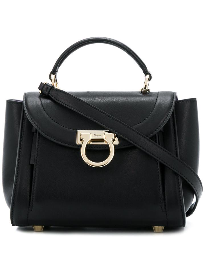 Salvatore Ferragamo Mini Tote Bag - Black