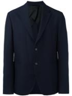 Raf Simons 'slim Fit Deconstructed' Blazer, Men's, Size: 50, Blue, Wool