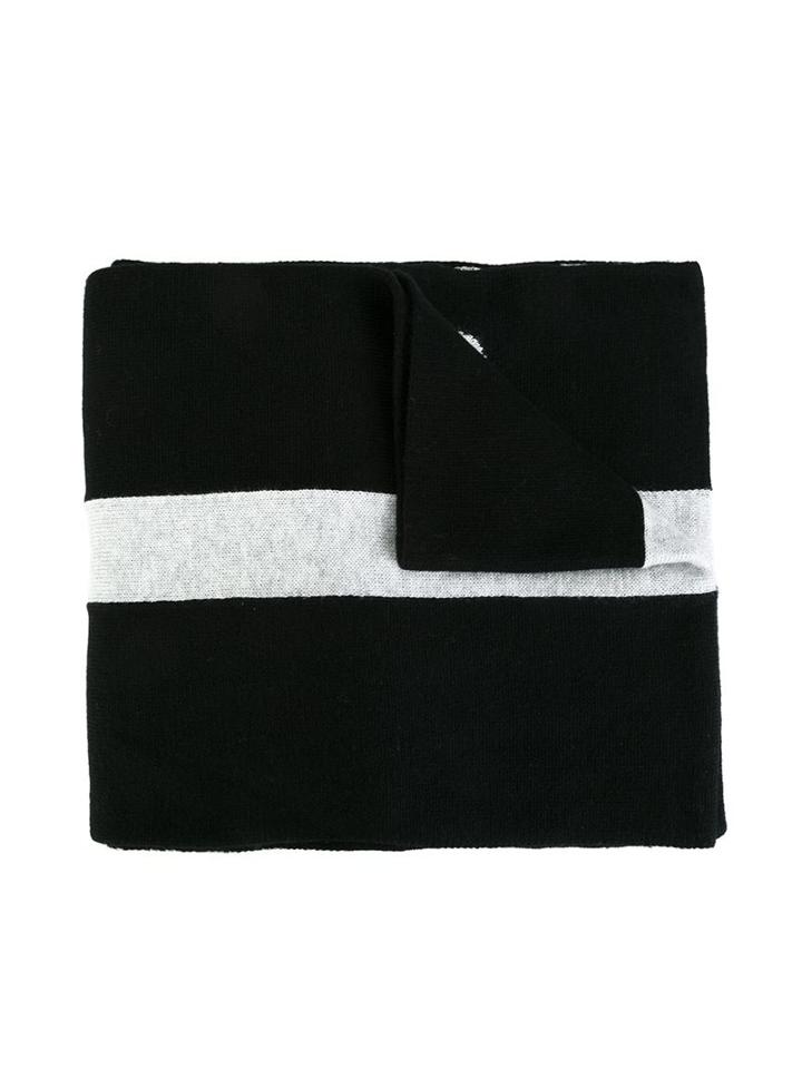 Boss Kids Logo Knit Scarf, Boy's, Blue