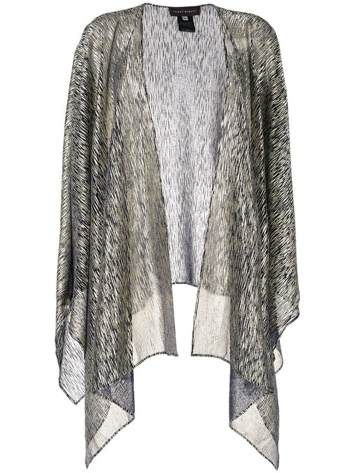 Talbot Runhof Hint Loose-fit Jacket - Gold