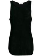 Dsquared2 Reversed Racer Back Tank Top - Black